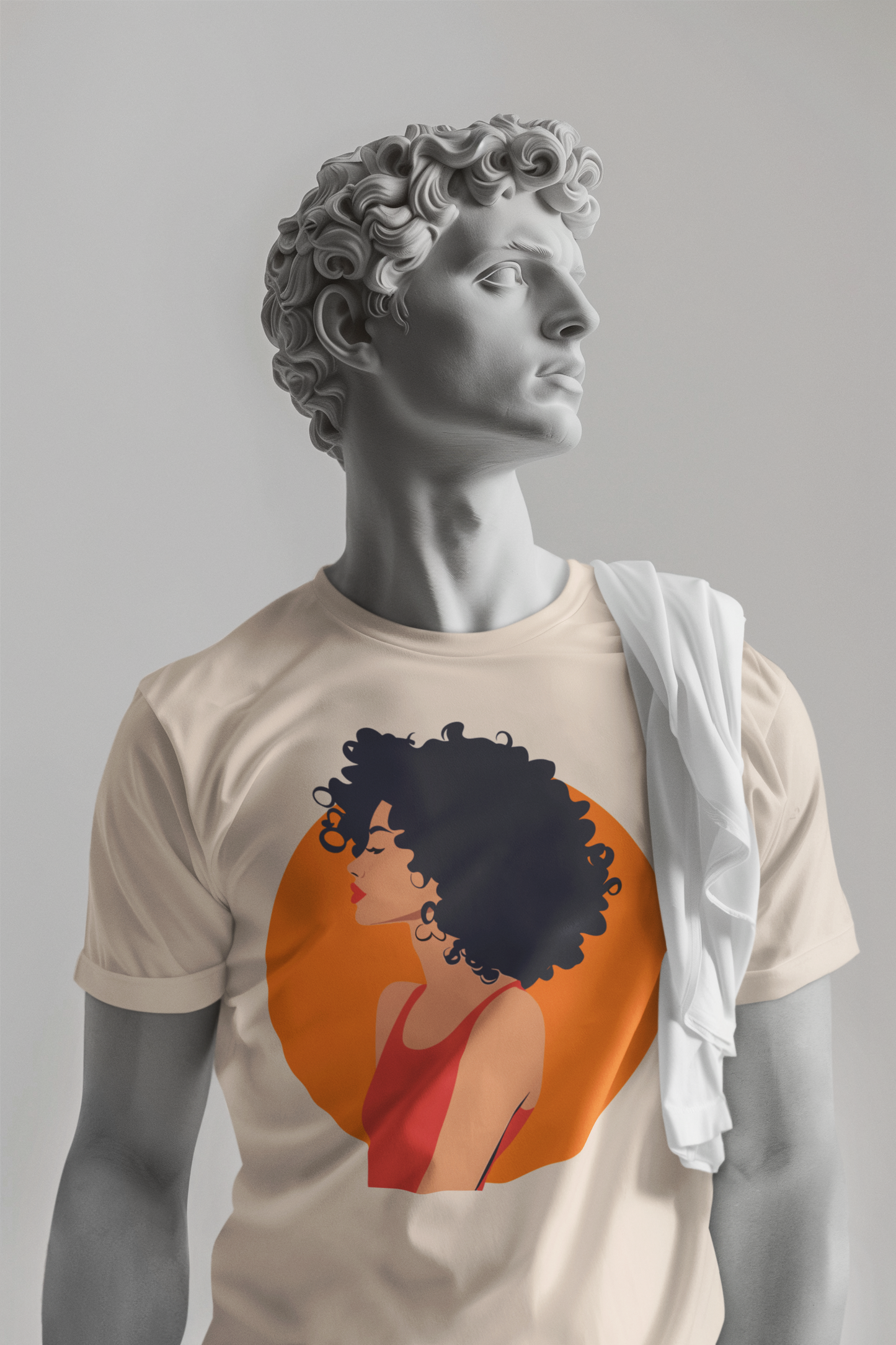 Sunset Muse Graphic T-Shirt - White - Unisex