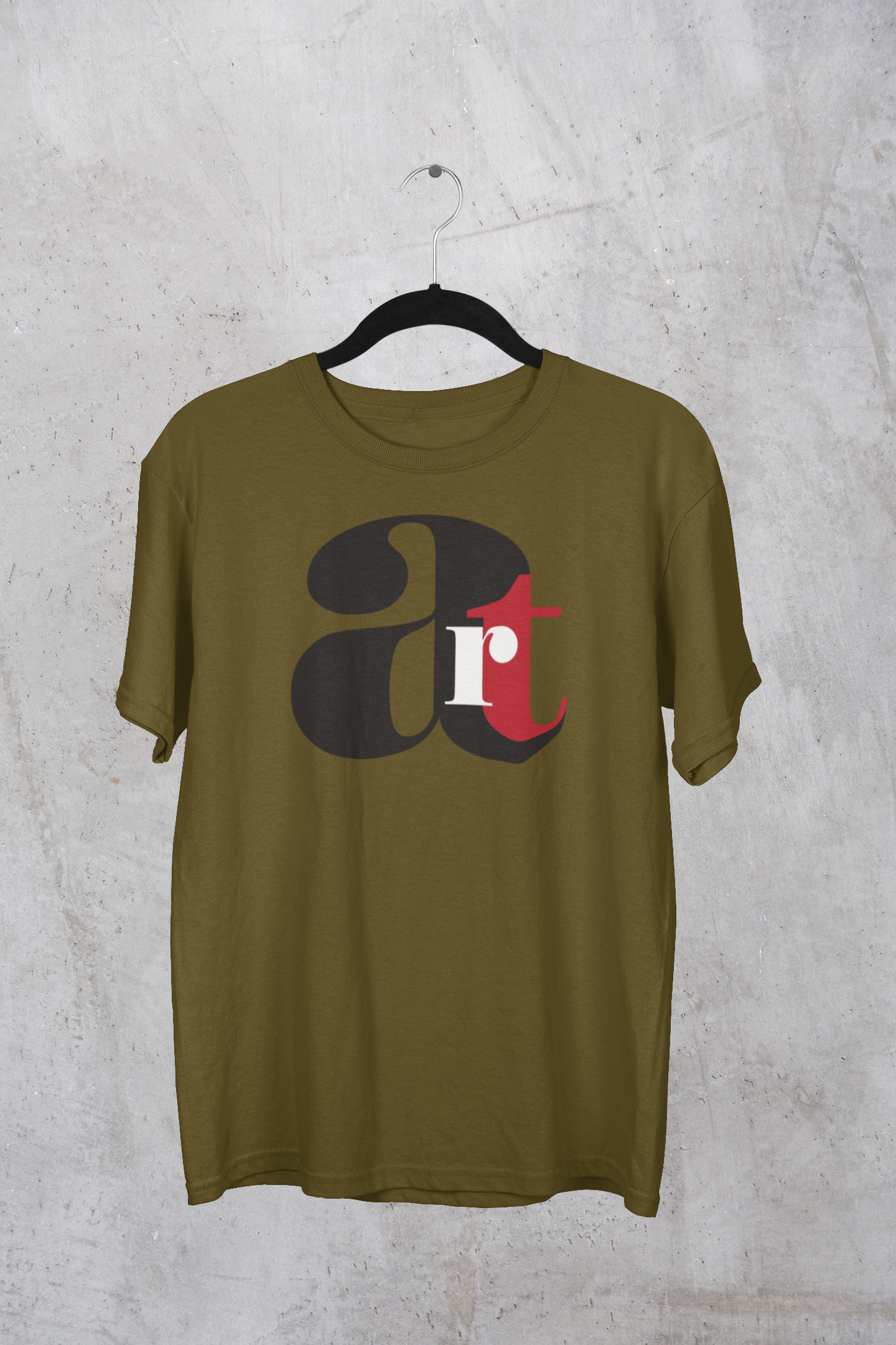 "Art Lover" Minimalist Typography T-Shirt – Creative Soul Edition