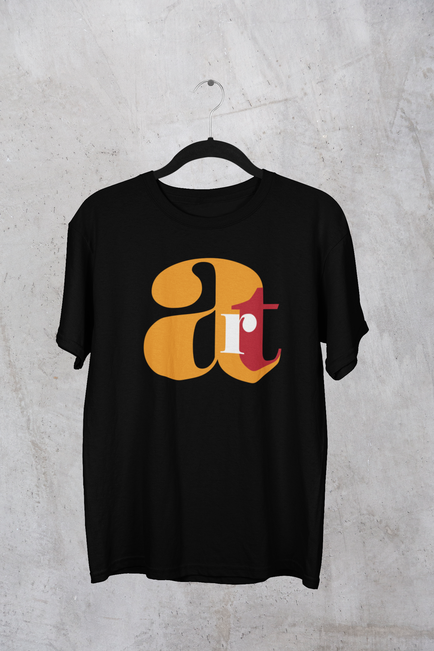 "Art Lover" Minimalist Typography T-Shirt – Creative Soul Edition
