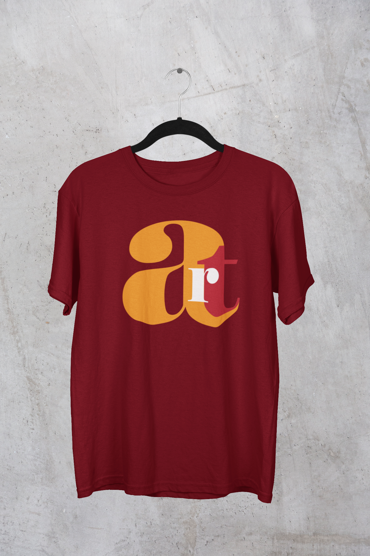 "Art Lover" Minimalist Typography T-Shirt – Creative Soul Edition