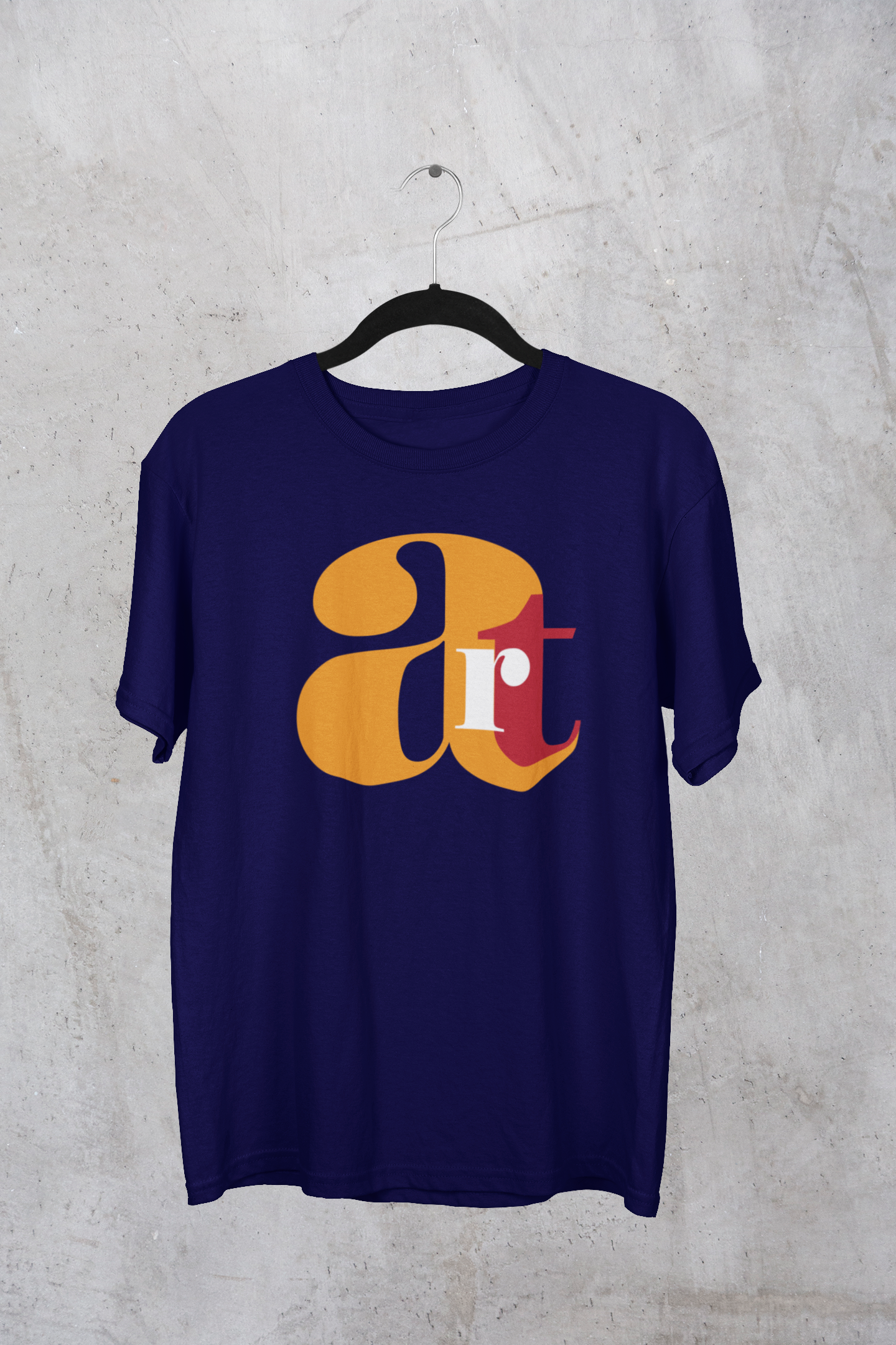 "Art Lover" Minimalist Typography T-Shirt – Creative Soul Edition
