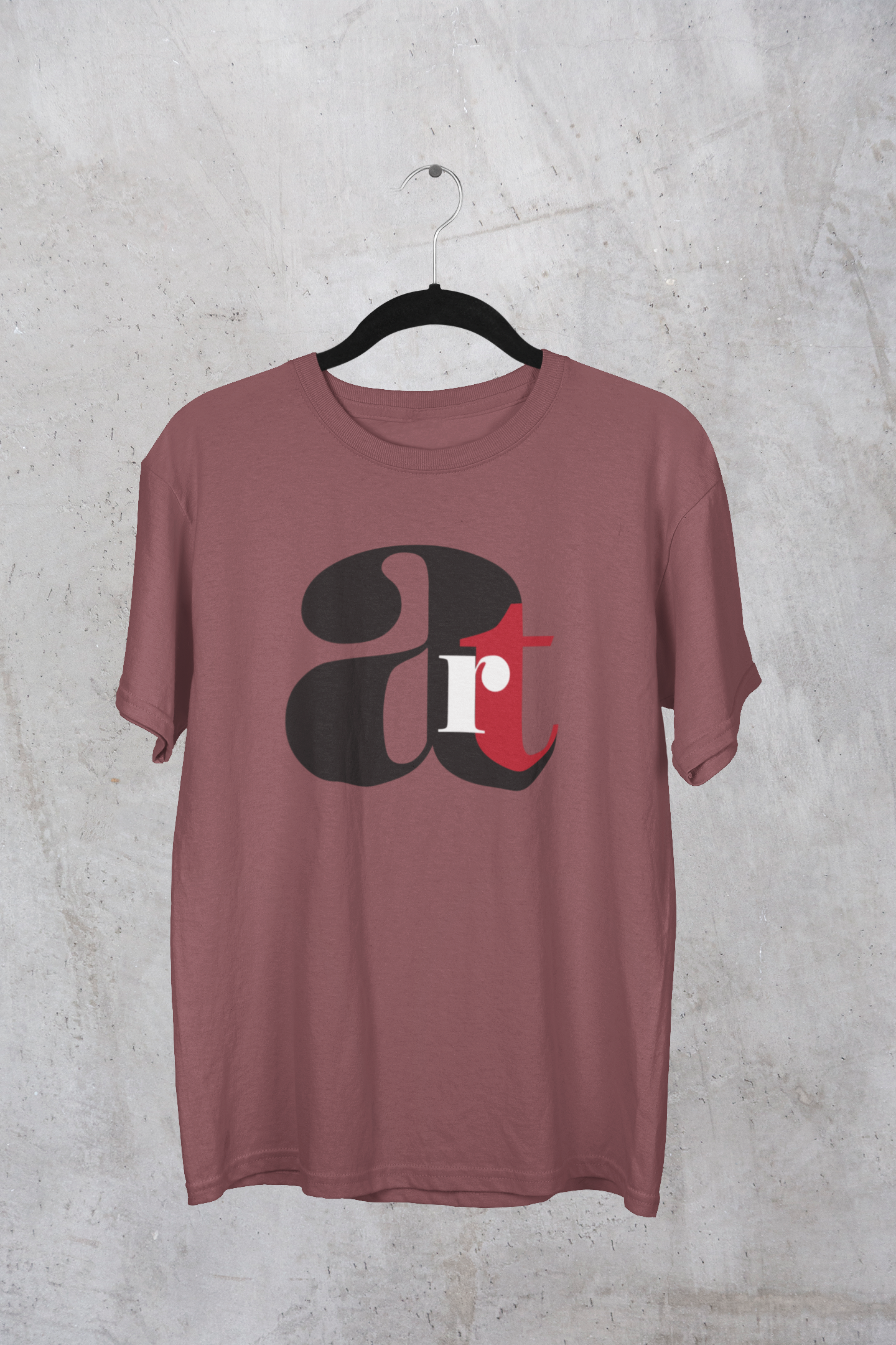 "Art Lover" Minimalist Typography T-Shirt – Creative Soul Edition