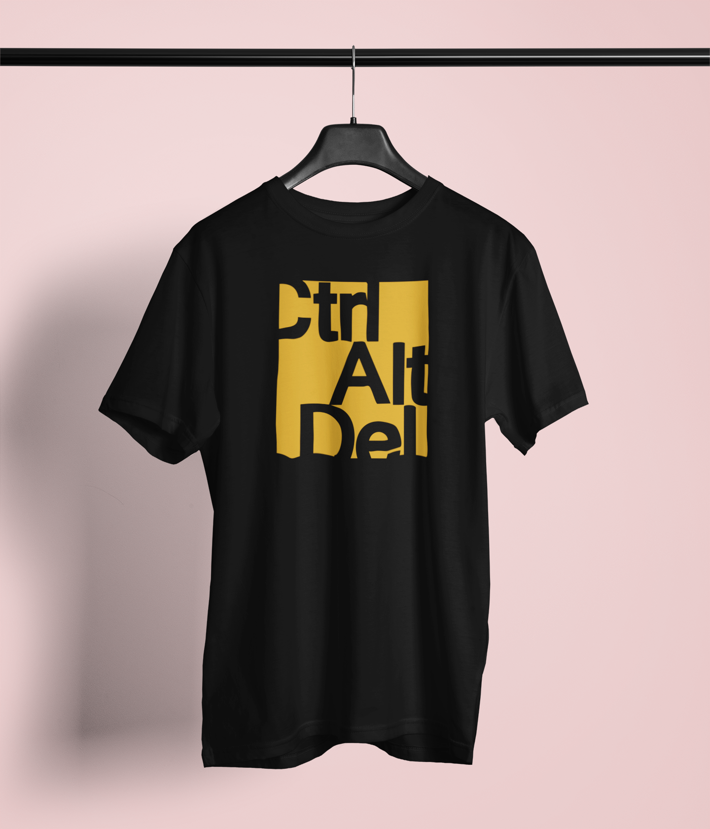 "Ctrl Alt Del" Tech Life Graphic T-Shirt – Reset Your Vibe