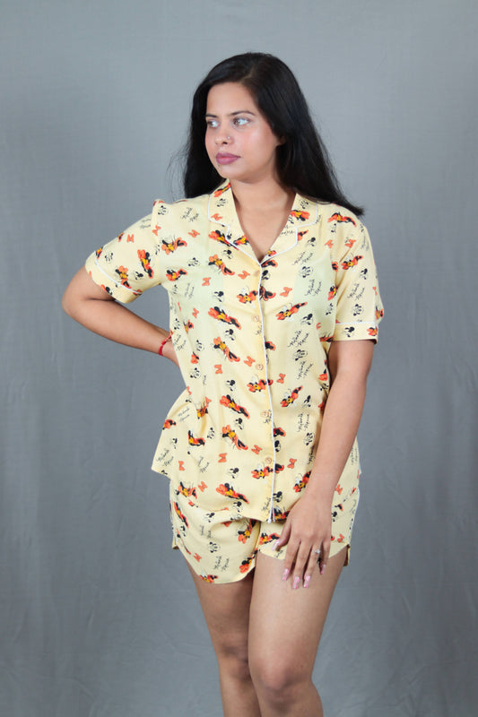 Mickey Mouse Short PJ Set