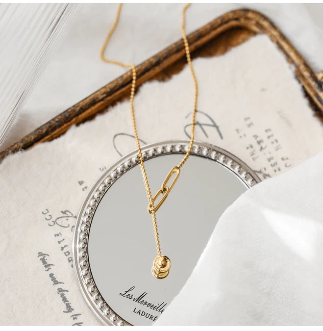 Gold Plated Titanium Pendant Necklaces