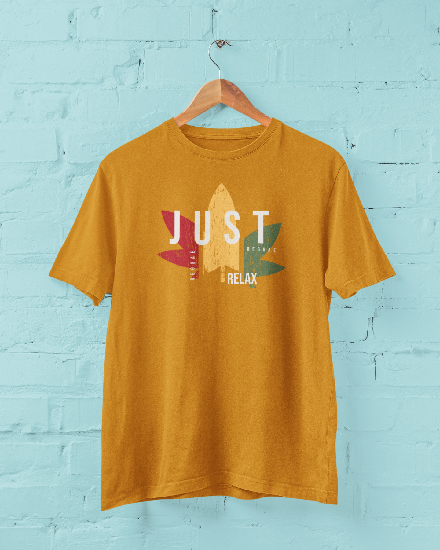 "Just Relax" Reggae Vibe Graphic T-Shirt – Chill Mode Activated