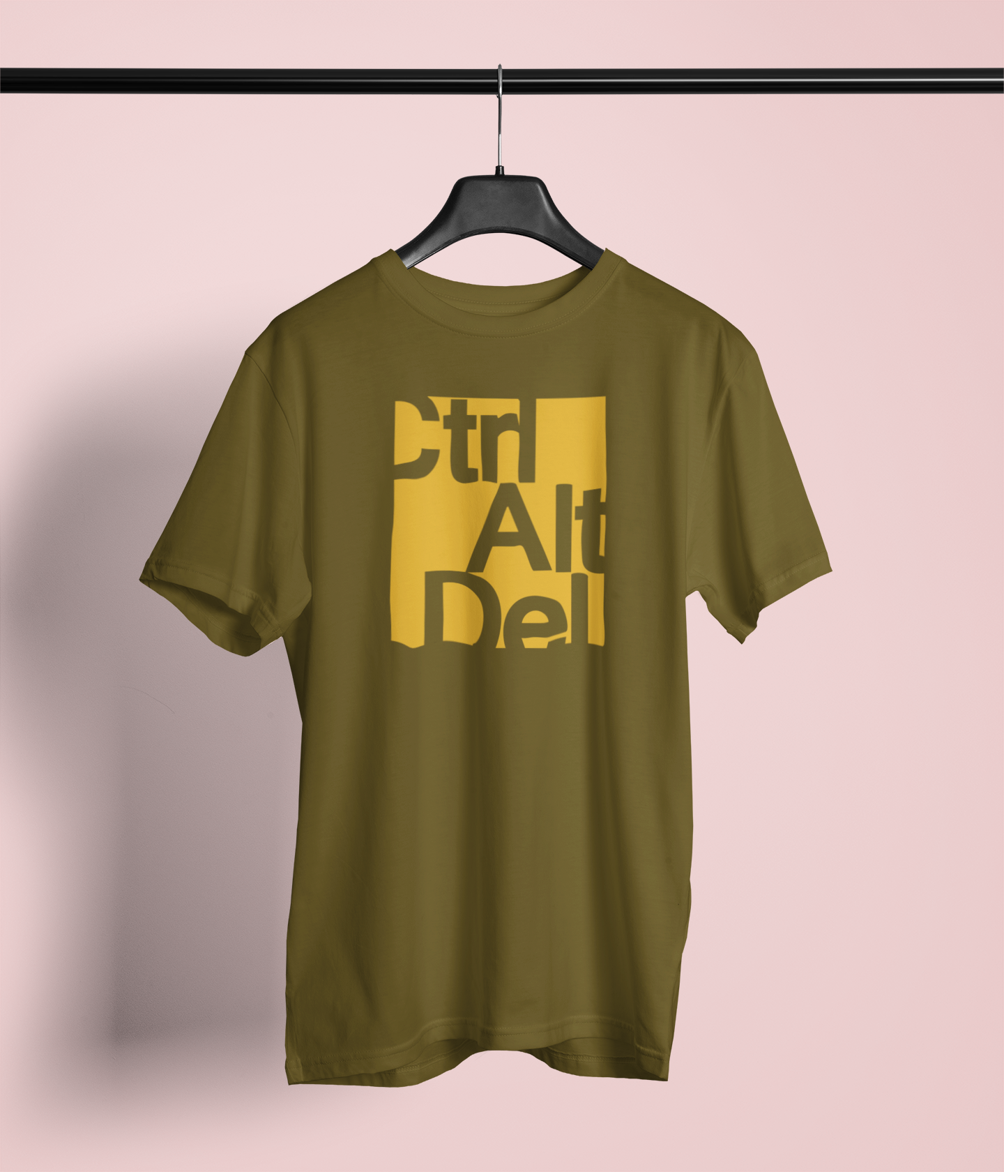 "Ctrl Alt Del" Tech Life Graphic T-Shirt – Reset Your Vibe
