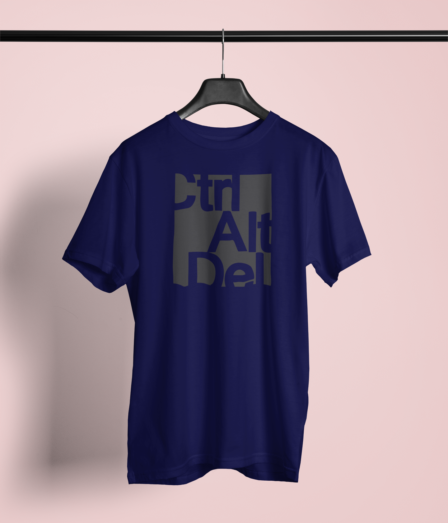 "Ctrl Alt Del" Tech Life Graphic T-Shirt – Reset Your Vibe