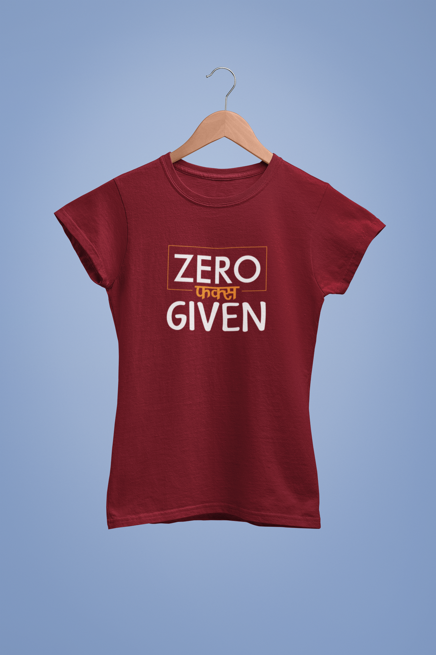 "Zero F*cks Given" Bold Graphic T-Shirt – Desi Attitude Edition