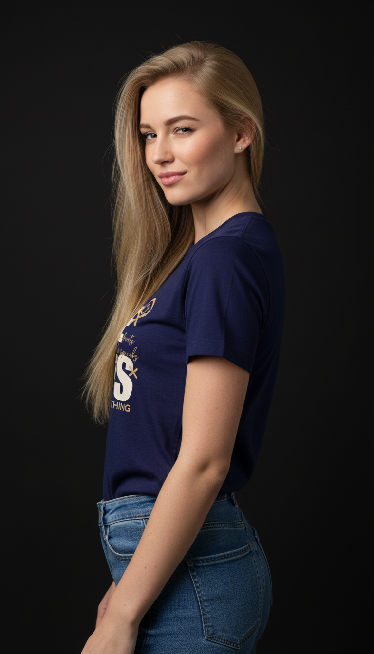 “THE LIARS – Trust Nothing, Question Everything” Black T-Shirt for Women