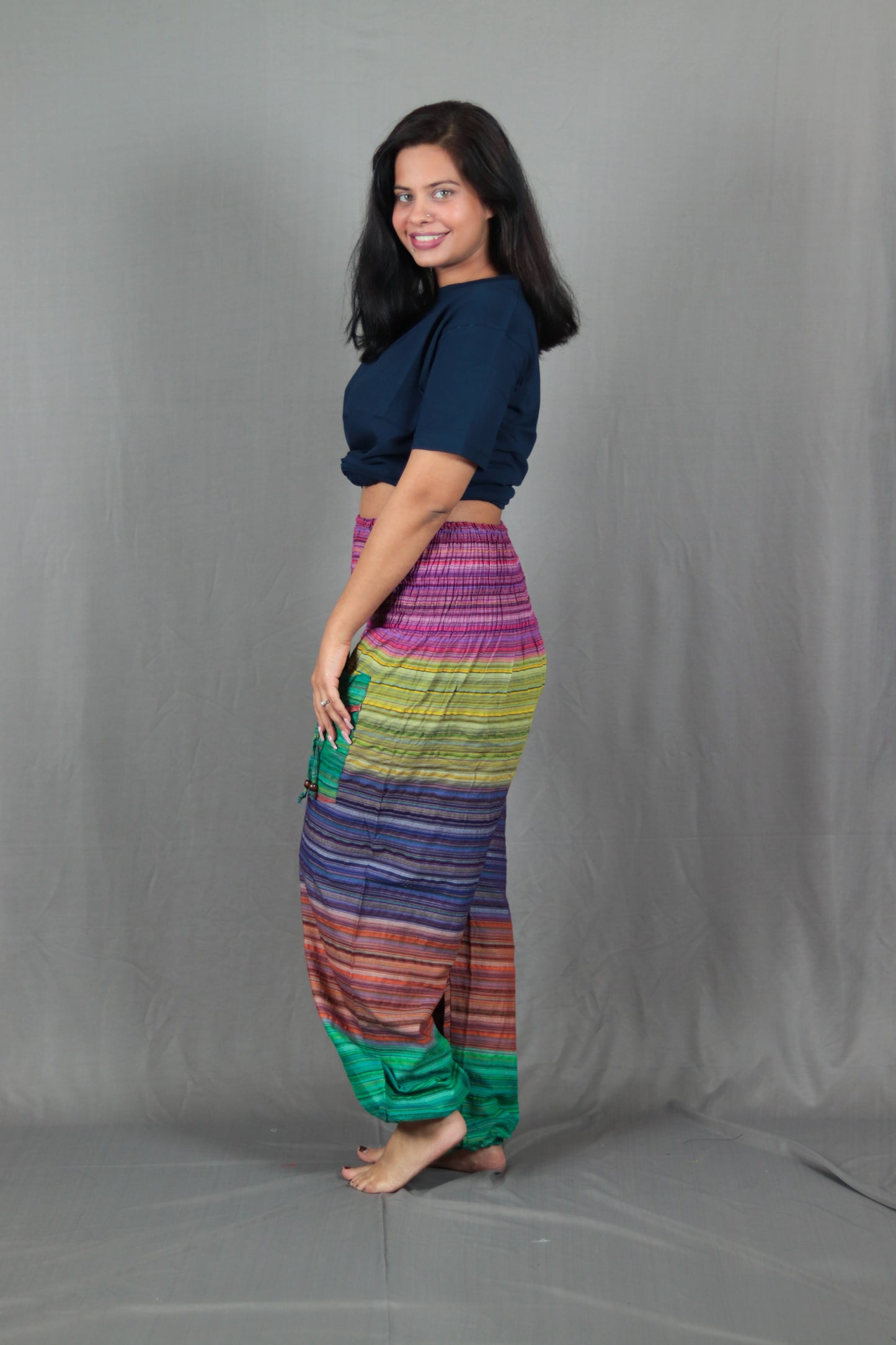 Multi Color Stripes Pyjamas