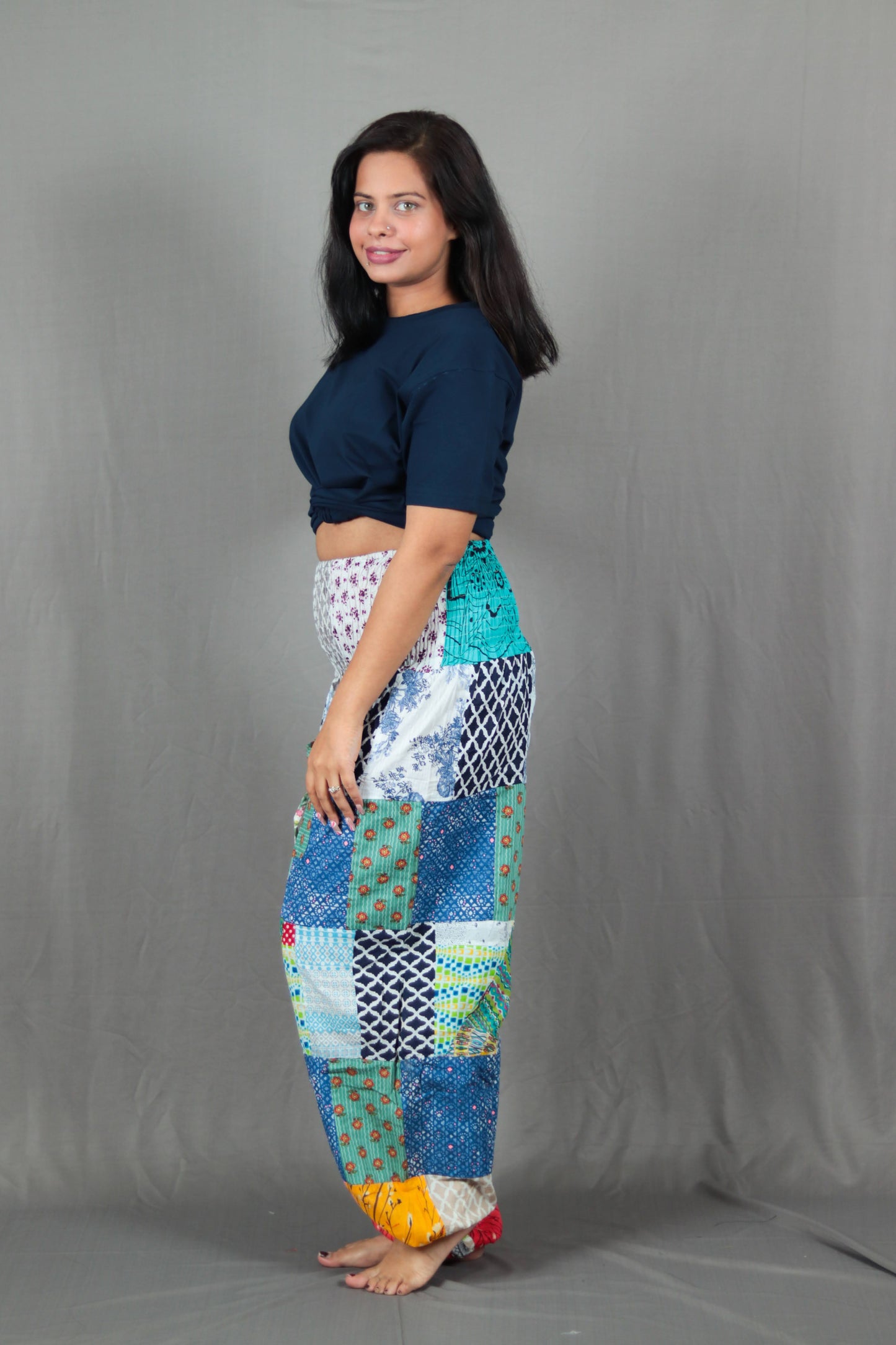 Multi Color Patched Pyjamas