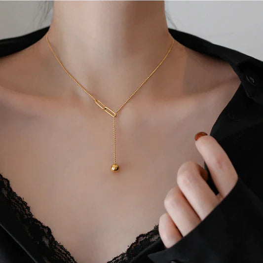 Gold Plated Titanium Pendant Necklaces
